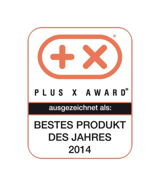 Plus X award - bestes
            Produkt